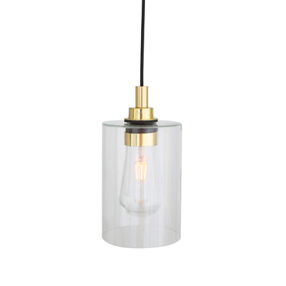 Suspension moderne en verre Calder IP65