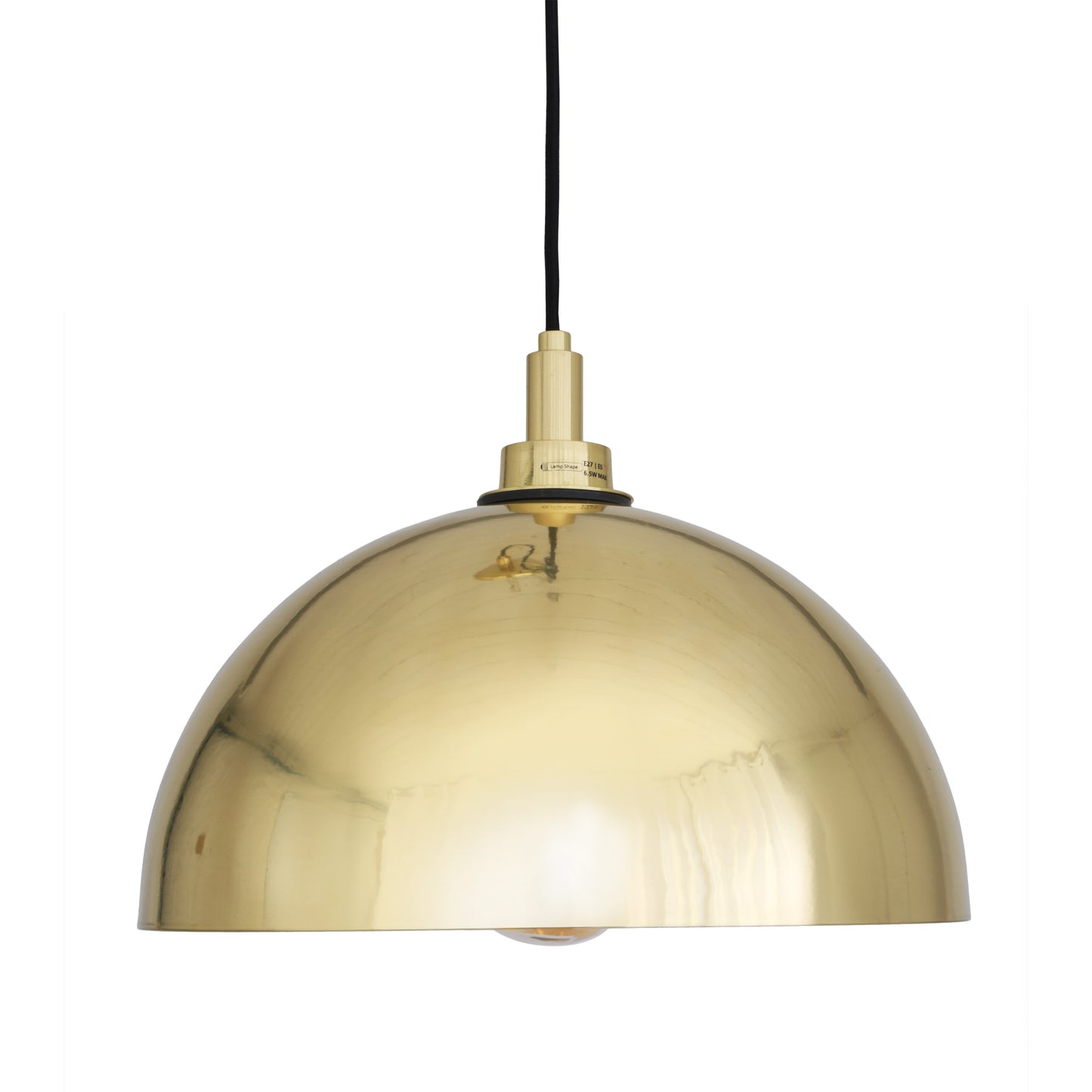 Suspension Hydra en laiton avec dôme IP65