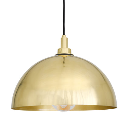 Suspension Hydra en laiton avec dôme IP65