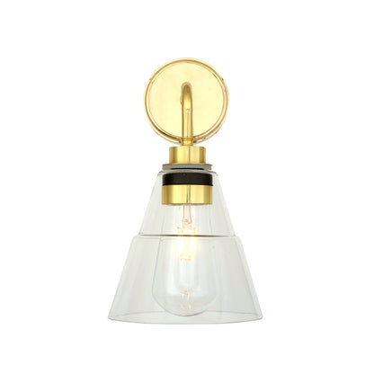 Kairi Modern Glass Bathroom Wall Light IP65