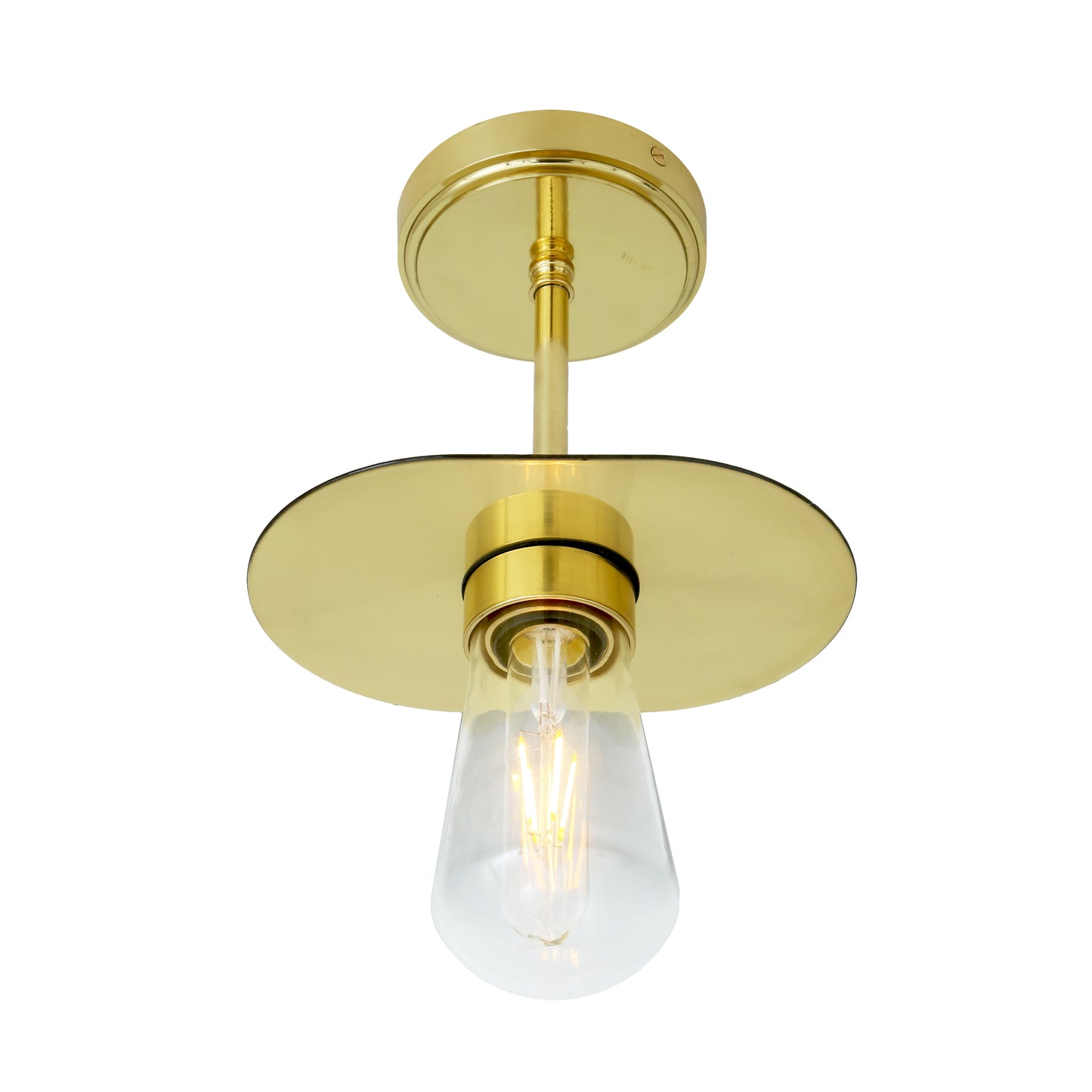 Plafonnier en laiton Kwaga IP65