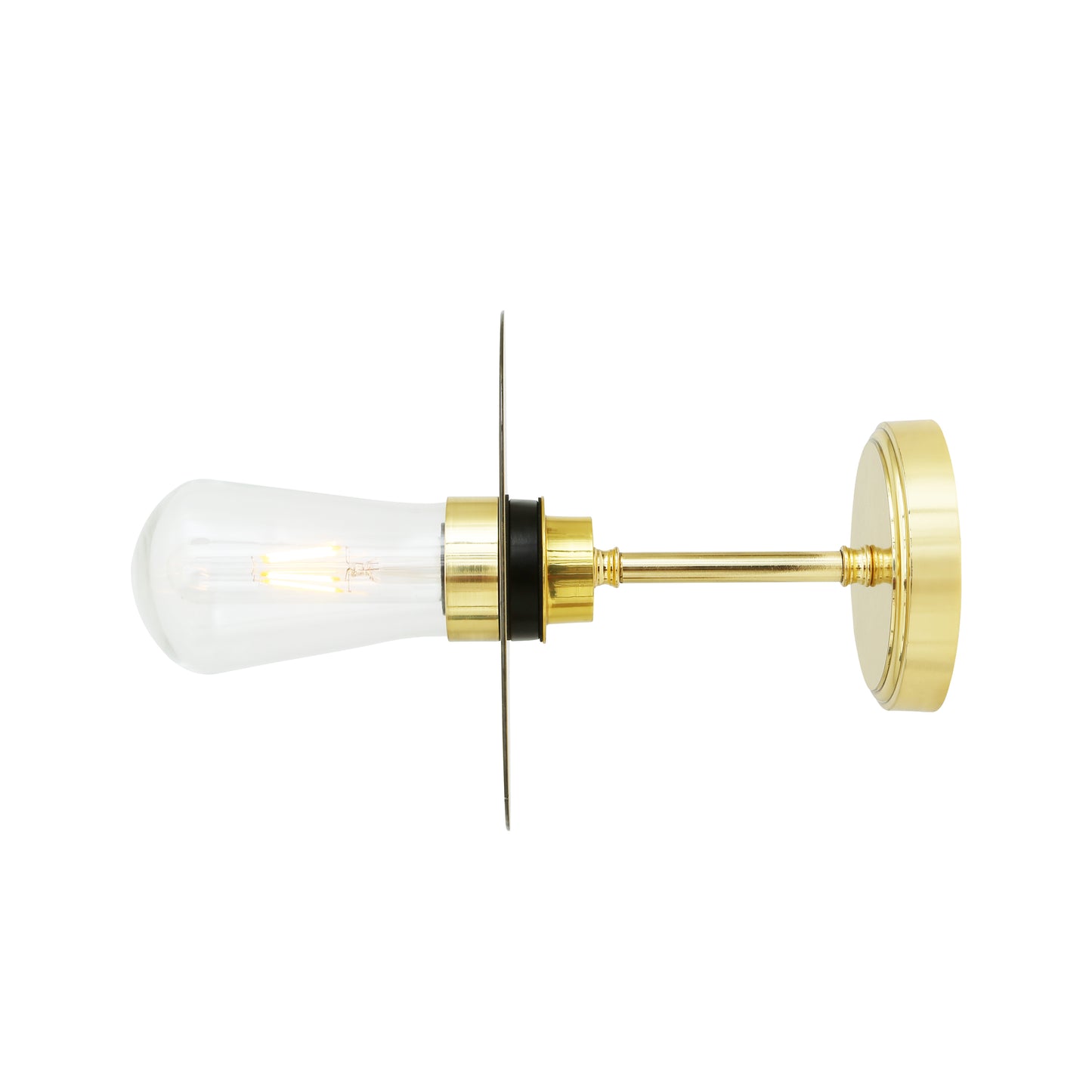 Plafonnier en laiton Kwaga IP65