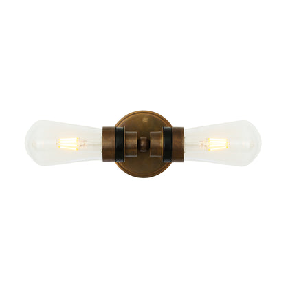 Applique murale double Ara pour salle de bain IP65