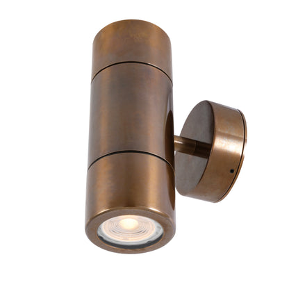 Applique murale en laiton Lana Up/Down IP44 / IP65