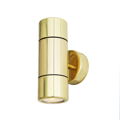 Applique murale en laiton Lana Up/Down IP44 / IP65