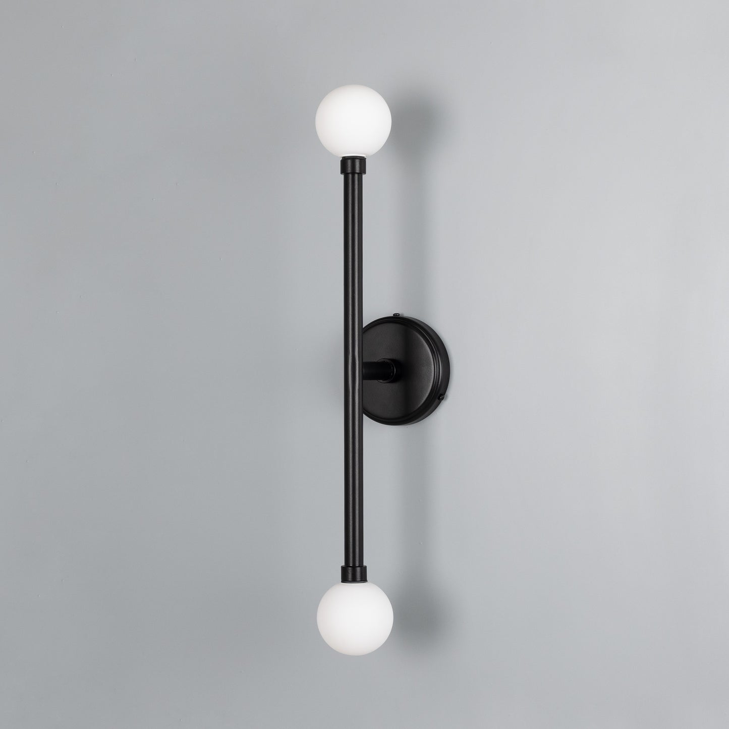 Monto Double Globe Slim Bathroom Wall Light 61cm IP44