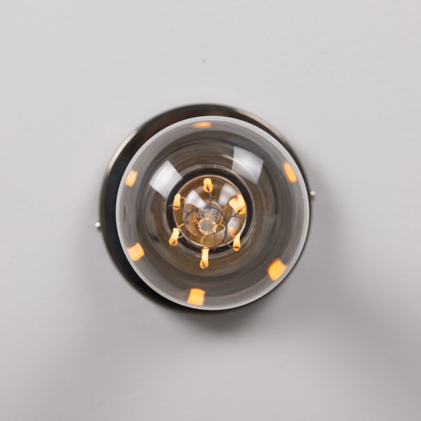 Bexter Vintage Exposed Bulb Flush Ceiling Light