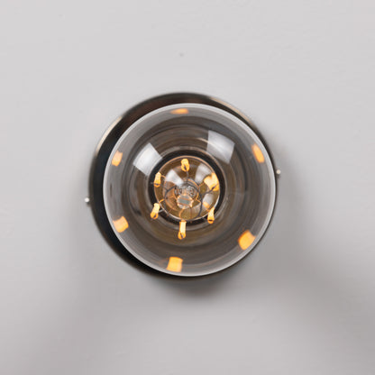Bexter Vintage Exposed Bulb Flush Ceiling Light