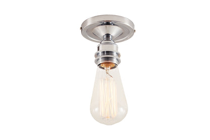 Bexter Vintage Exposed Bulb Flush Ceiling Light