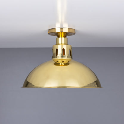 Paris Industrial Flush Ceiling Light 30cm