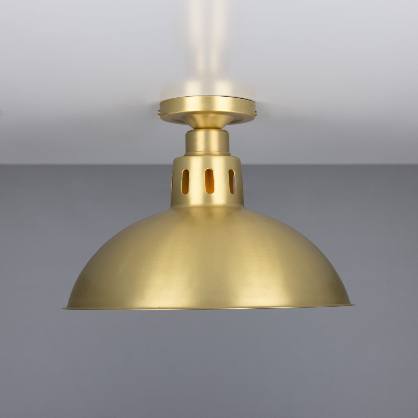 Paris Industrial Flush Ceiling Light 30cm