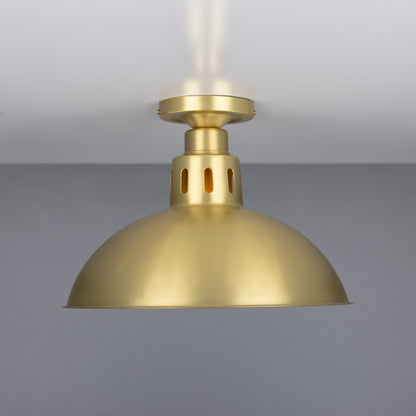 Paris Industrial Flush Ceiling Light 30cm