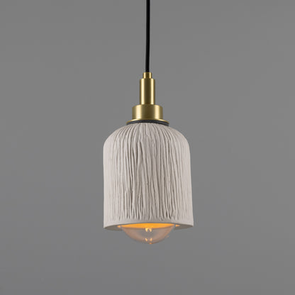 Osier Organic Ceramic Bathroom Pendant Light 11.5cm IP44