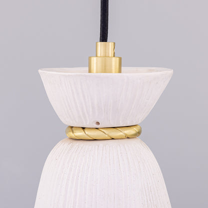 Parva Ceramic Bathroom Pendant Light 14cm