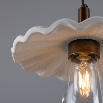 Kirhii Ceramic Bathroom Pendant Light 27cm