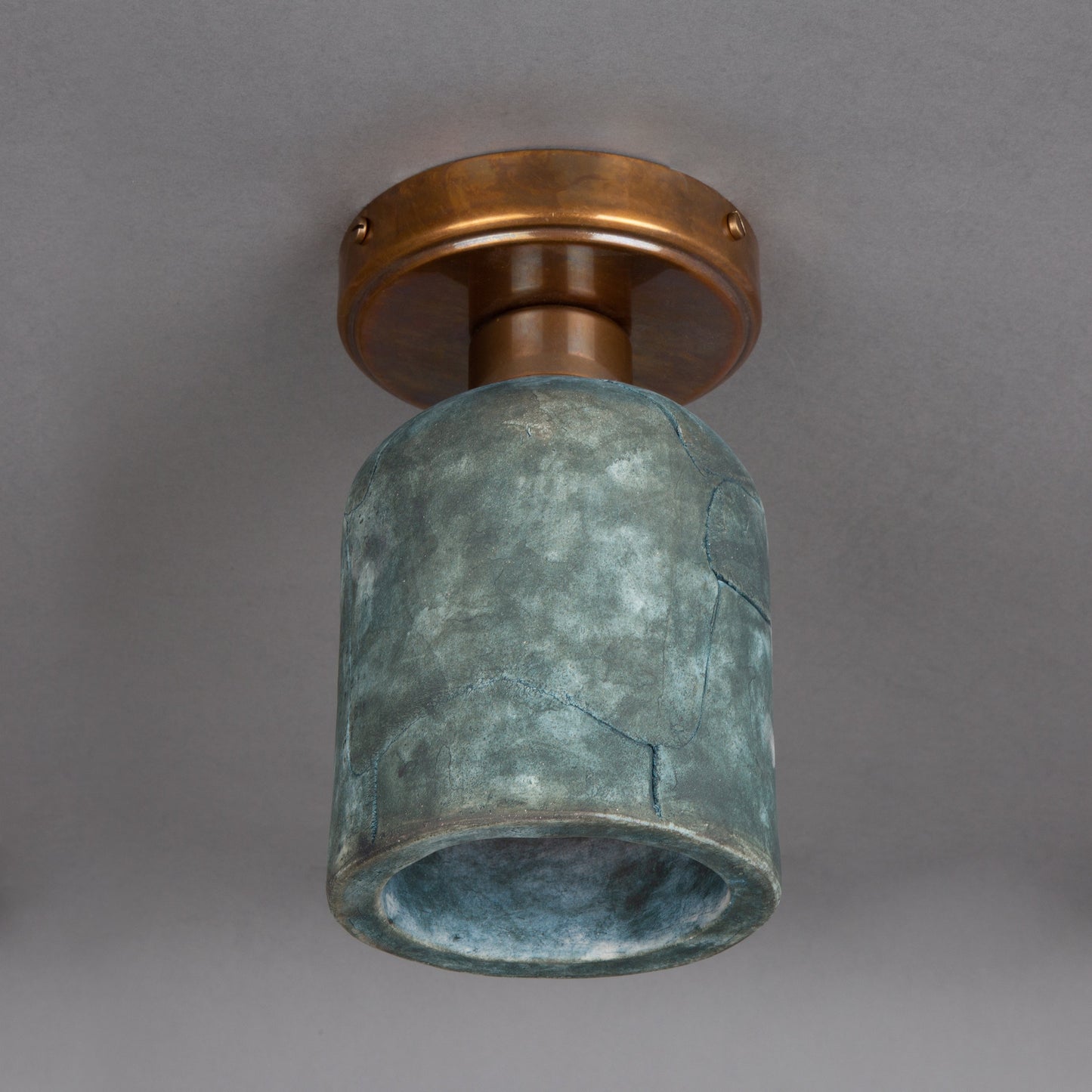 Plafonnier Osier en céramique organique 11,5 cm