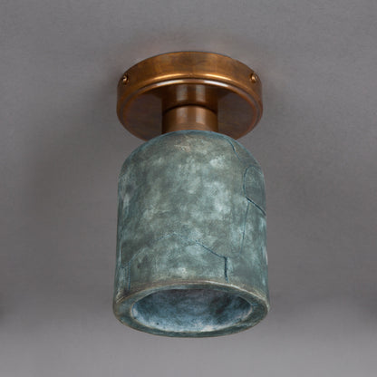 Plafonnier Osier en céramique organique 11,5 cm