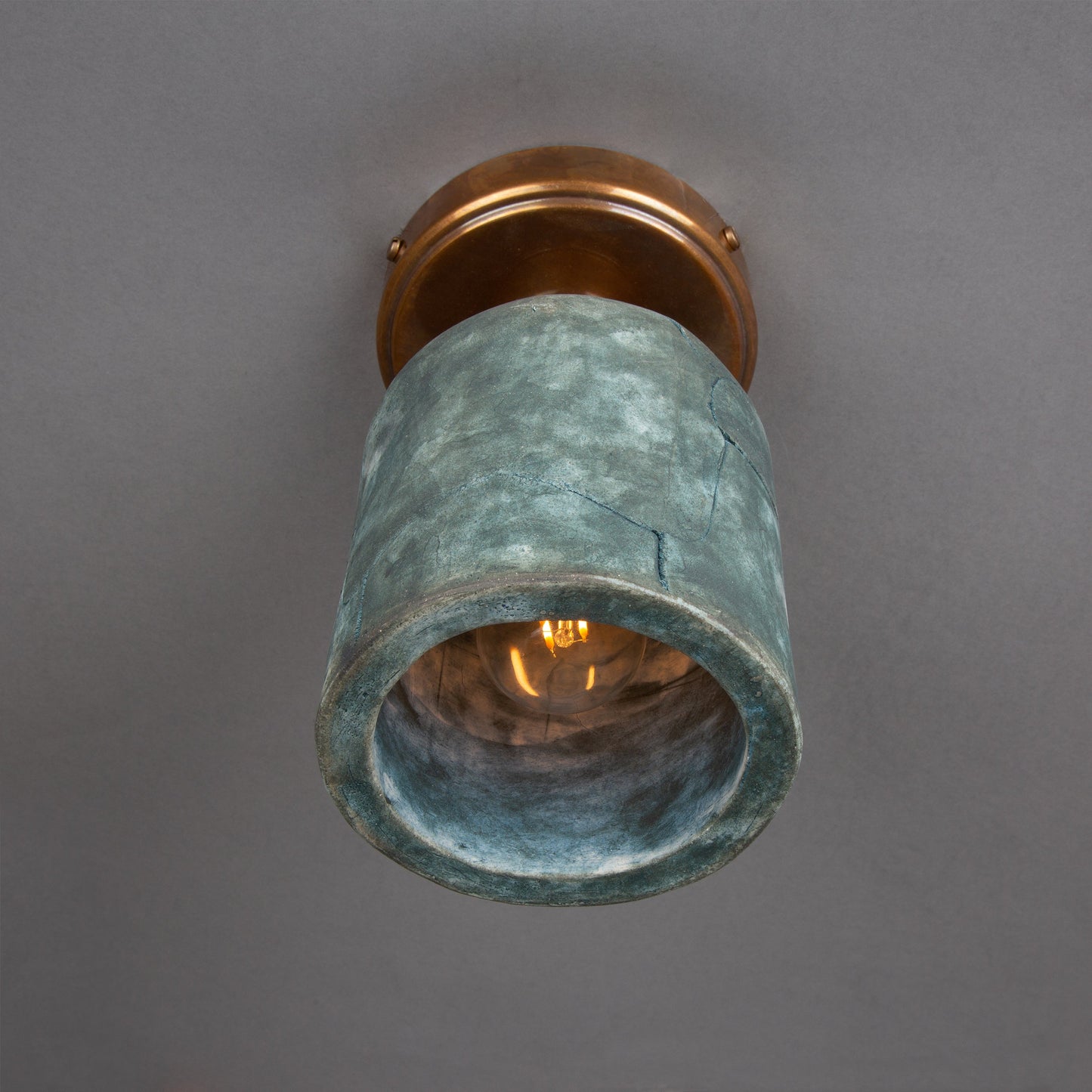 Plafonnier Osier en céramique organique 11,5 cm