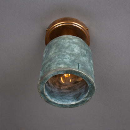 Plafonnier Osier en céramique organique 11,5 cm