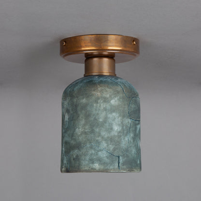 Plafonnier Osier en céramique organique 11,5 cm