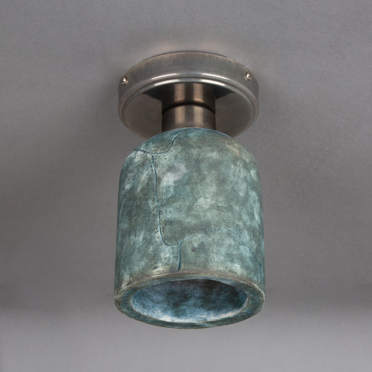 Plafonnier Osier en céramique organique 11,5 cm