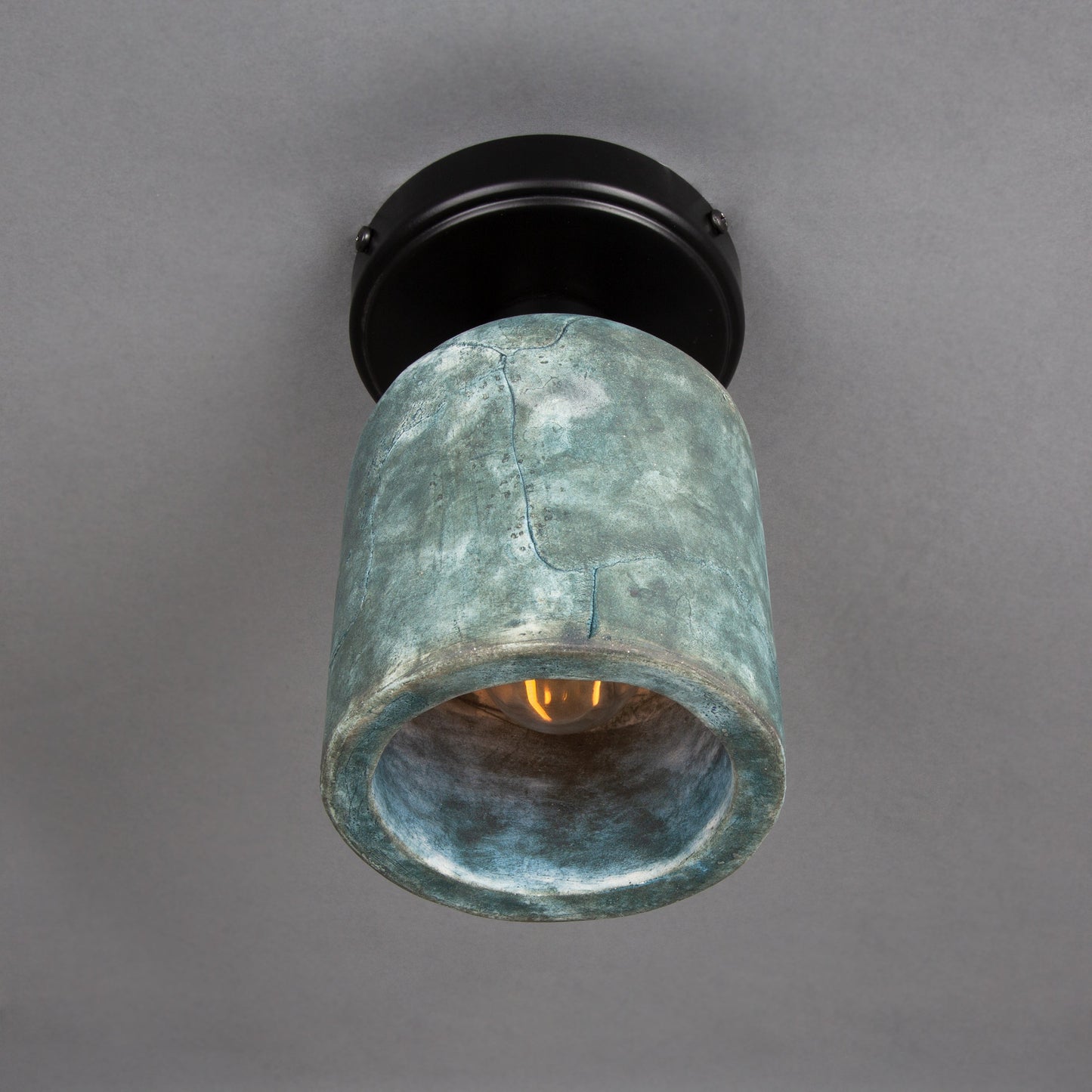 Plafonnier Osier en céramique organique 11,5 cm