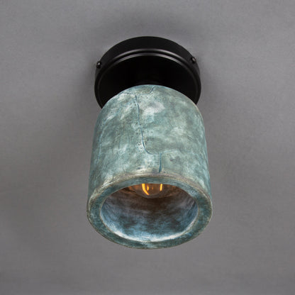 Plafonnier Osier en céramique organique 11,5 cm