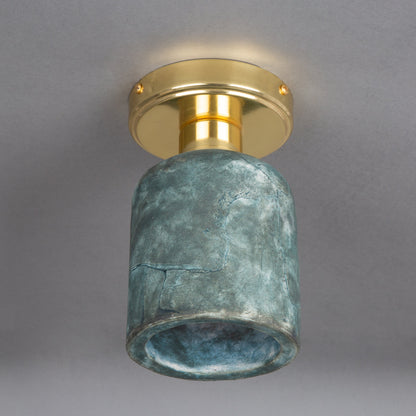 Plafonnier Osier en céramique organique 11,5 cm