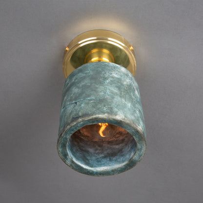 Plafonnier Osier en céramique organique 11,5 cm