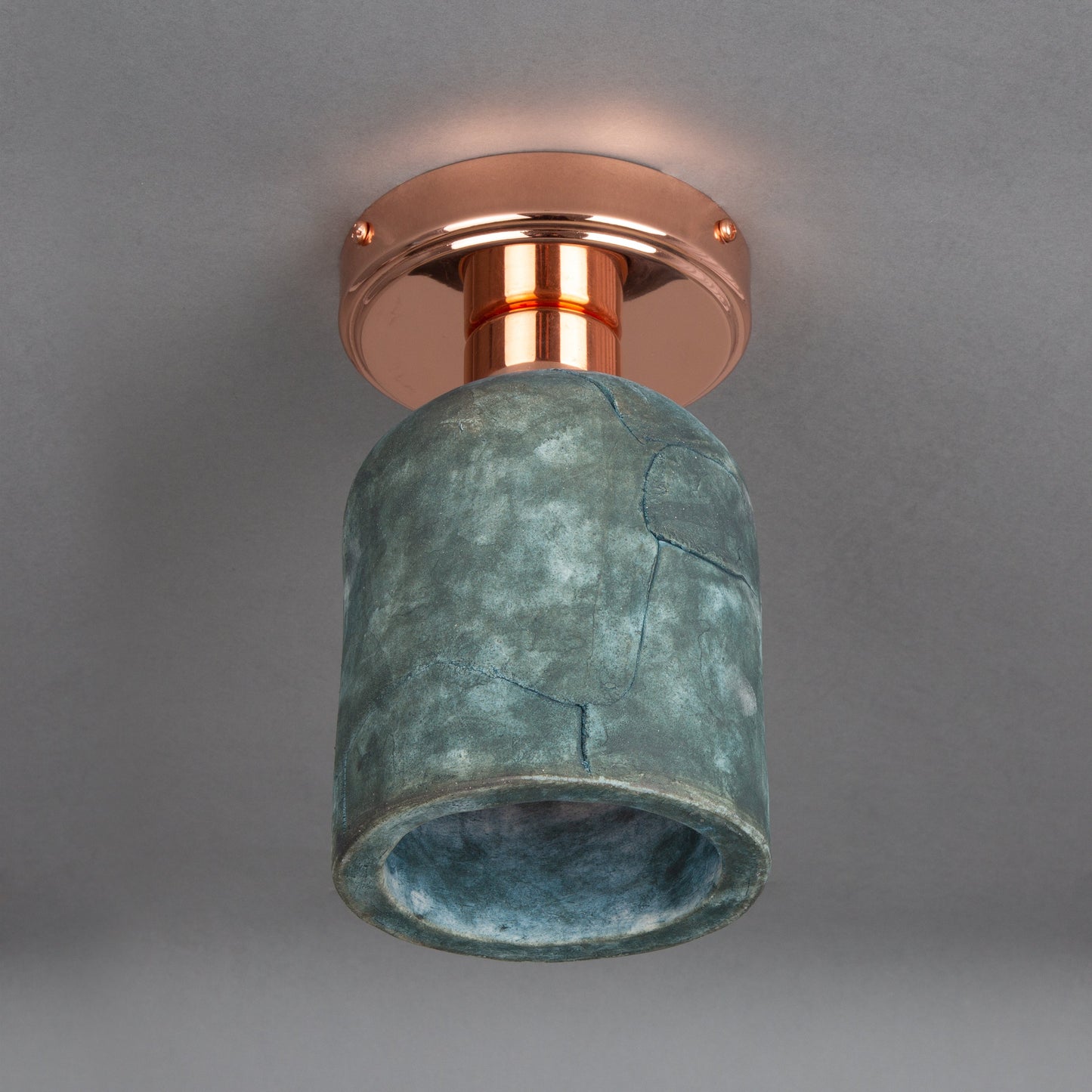Plafonnier Osier en céramique organique 11,5 cm