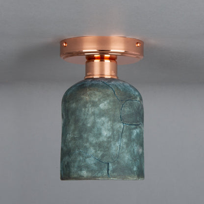Plafonnier Osier en céramique organique 11,5 cm