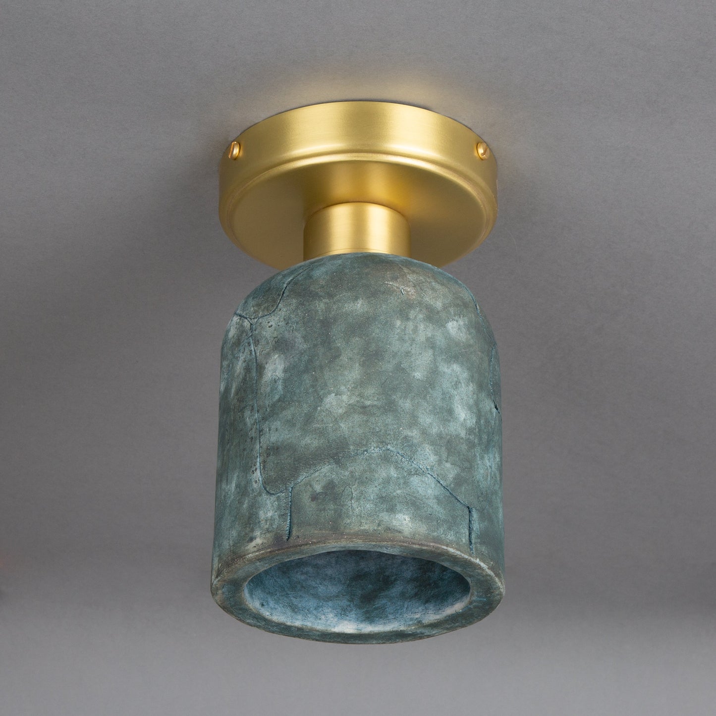 Plafonnier Osier en céramique organique 11,5 cm