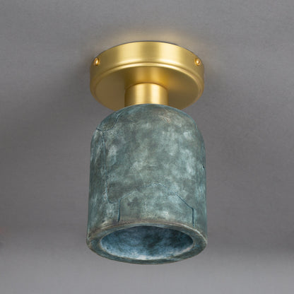 Plafonnier Osier en céramique organique 11,5 cm