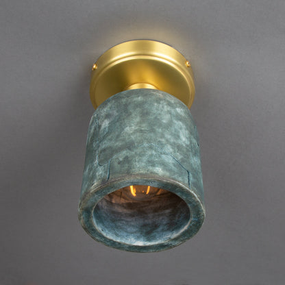 Plafonnier Osier en céramique organique 11,5 cm