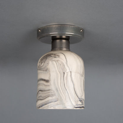 Plafonnier Osier en céramique organique 11,5 cm