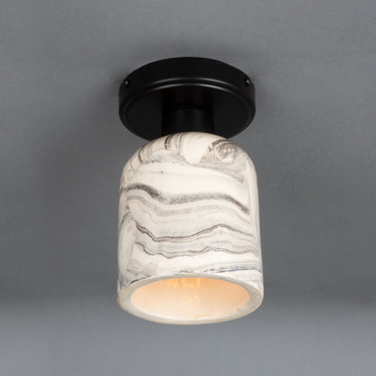 Plafonnier Osier en céramique organique 11,5 cm