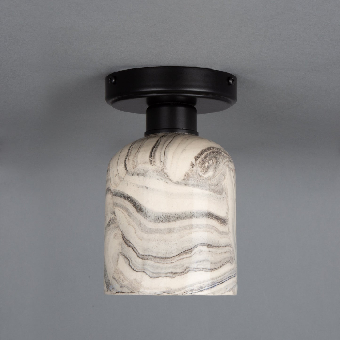 Plafonnier Osier en céramique organique 11,5 cm