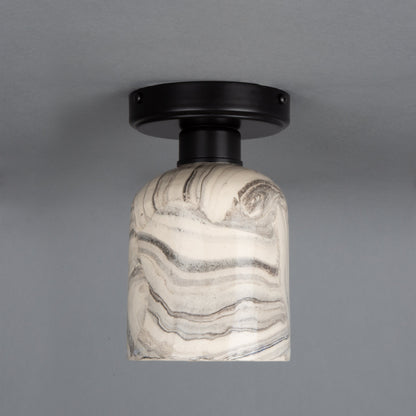 Plafonnier Osier en céramique organique 11,5 cm