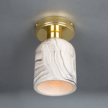 Plafonnier Osier en céramique organique 11,5 cm