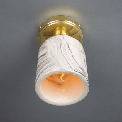 Plafonnier Osier en céramique organique 11,5 cm