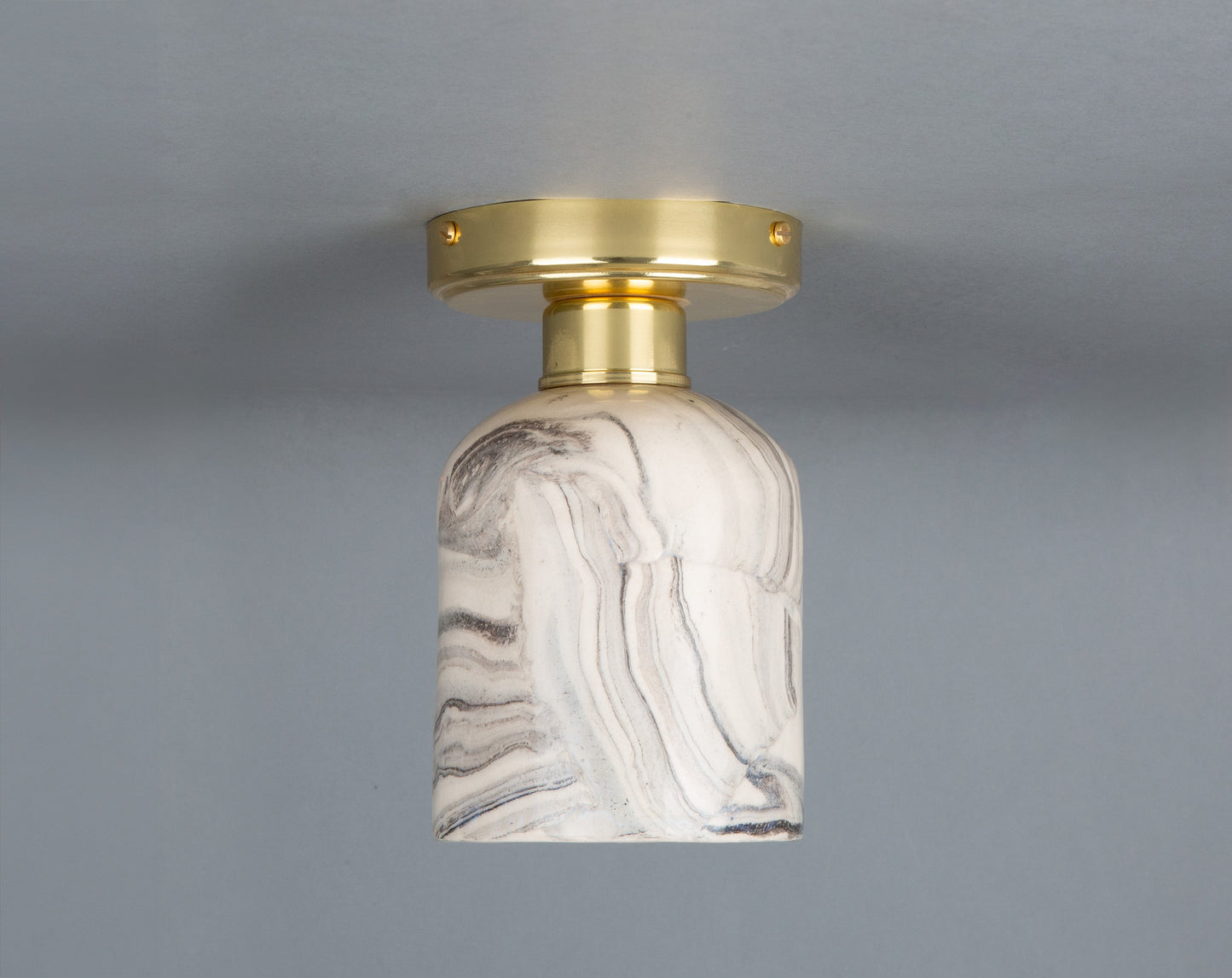 Plafonnier Osier en céramique organique 11,5 cm