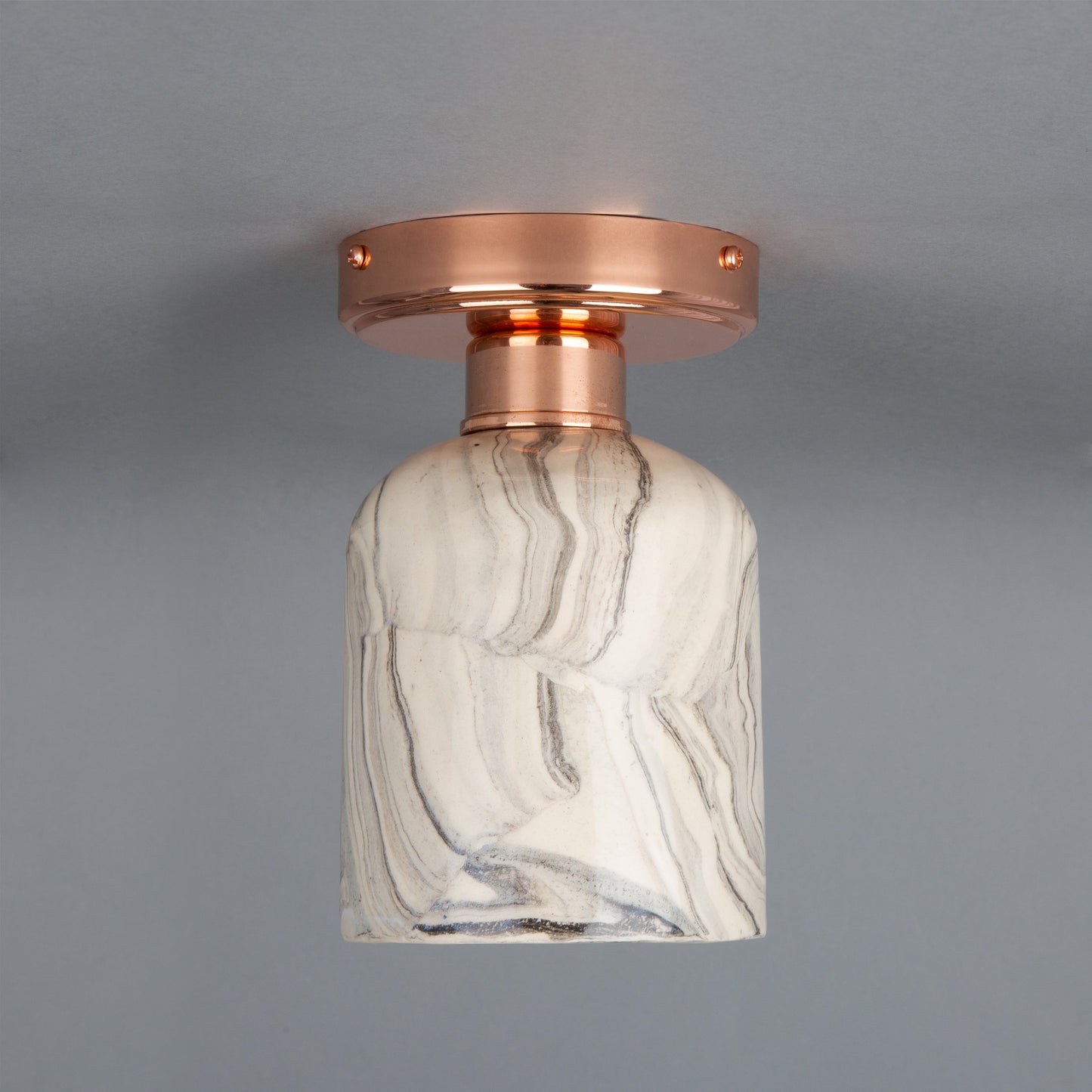 Plafonnier Osier en céramique organique 11,5 cm