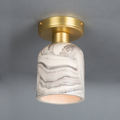 Plafonnier Osier en céramique organique 11,5 cm