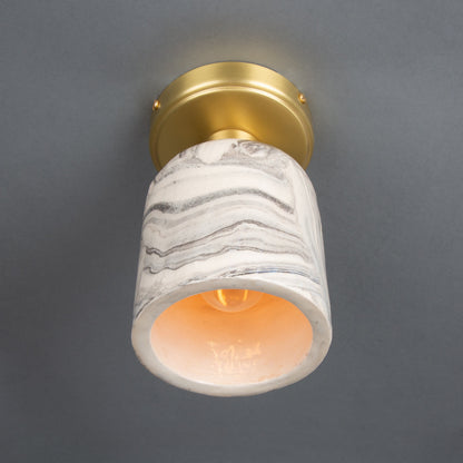 Plafonnier Osier en céramique organique 11,5 cm