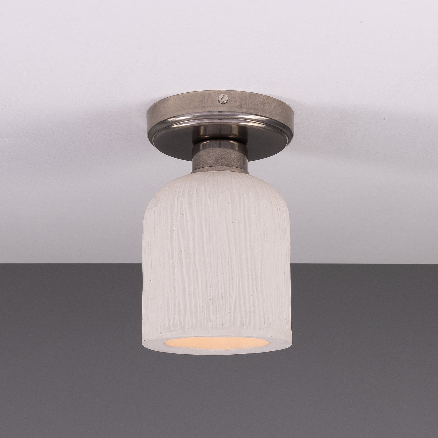 Plafonnier Osier en céramique organique 11,5 cm