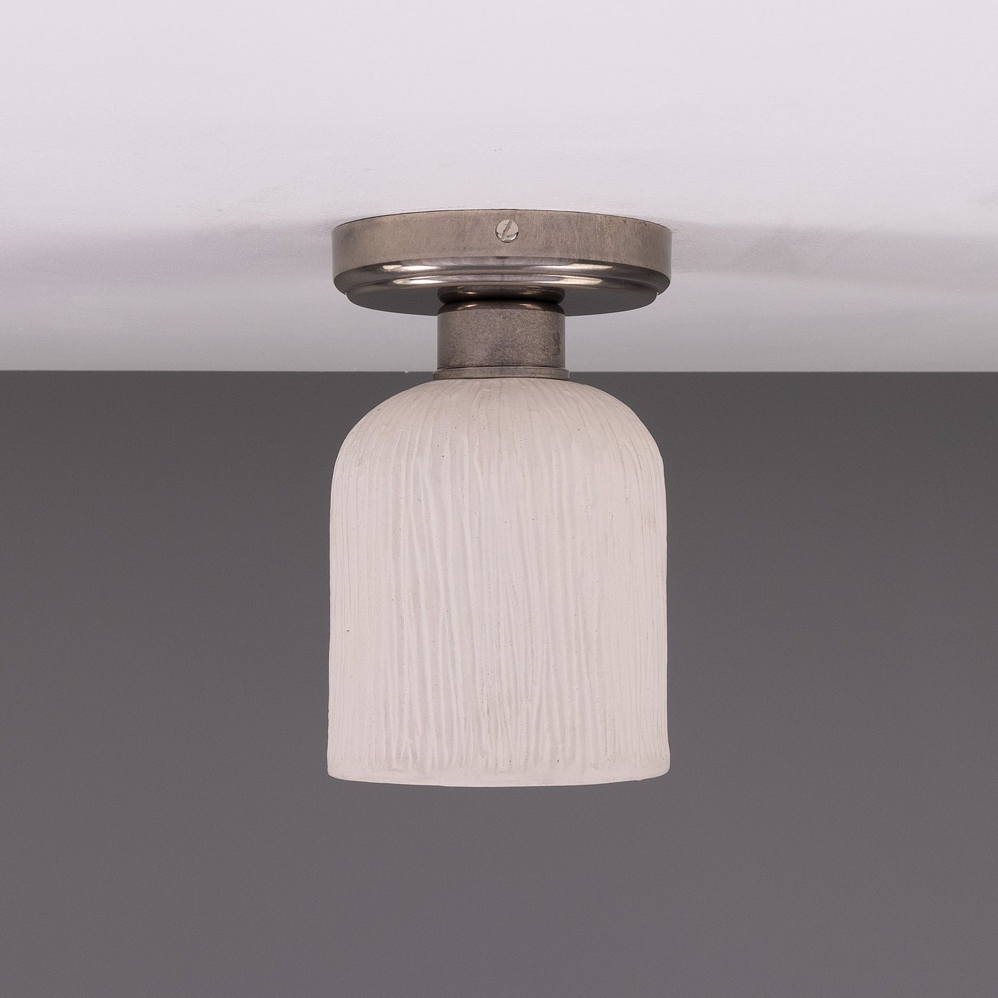 Plafonnier Osier en céramique organique 11,5 cm