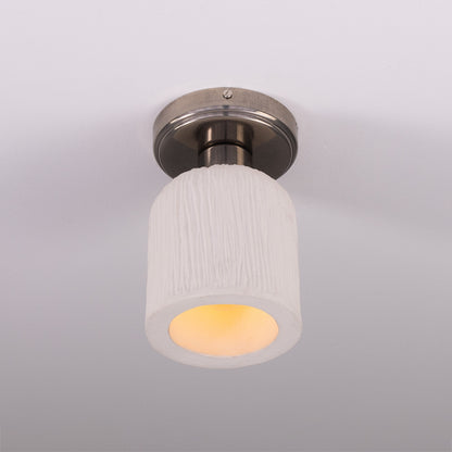 Plafonnier Osier en céramique organique 11,5 cm