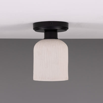 Plafonnier Osier en céramique organique 11,5 cm