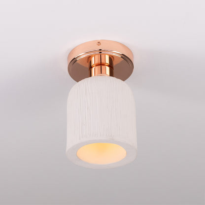 Plafonnier Osier en céramique organique 11,5 cm