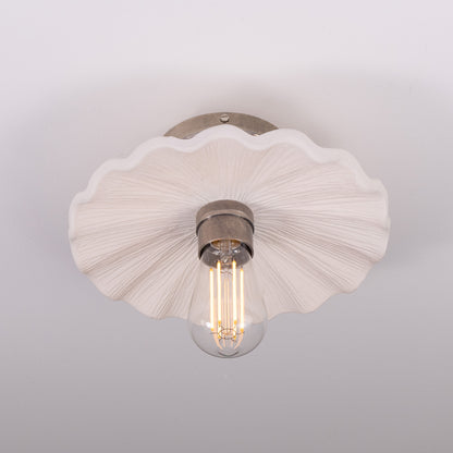 Kapok Organic Ceramic Ceiling Light 27cm